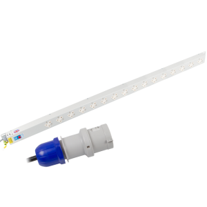 16 Way 13A Sockets Angled Right Neon 32A Plug PDU - Image 1