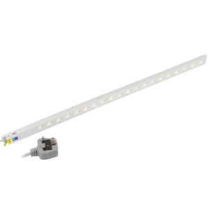 20 Way 13A Sockets Angled Left Neon 13A Plug PDU - Image 1