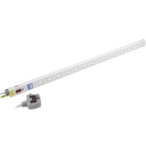14 Way 13A Vertical Sockets Fused 13A Plug PDU - Image 1