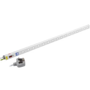 16 Way 13A Vertical Sockets Fused 13A Plug PDU - Image 1