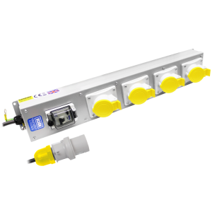 4 Way 110V 16A BS4343 Socket RCD Protected PDU
