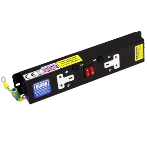 2 Way 13A Individually Fused & Switched Angled 90??? 1x Left & 1x Right Wieland Connect PDU