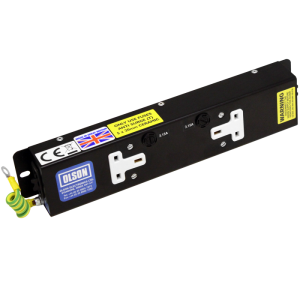2 Way 13A Individually Fused Unswitched Angled 90??? 1x Left & 1x Right Wieland Connect PDU