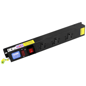 3 Way 13A Fused Illuminated Main Switch Wieland Connect PDU