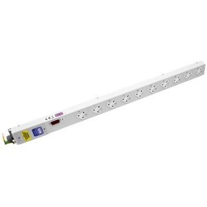 10 Way 13A Single Entry Fused PDU 32A Rated