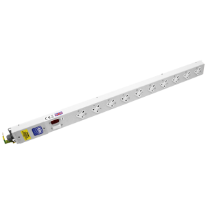 10 Way 13A Single Entry Fused Main Switch PDU 32A Rated