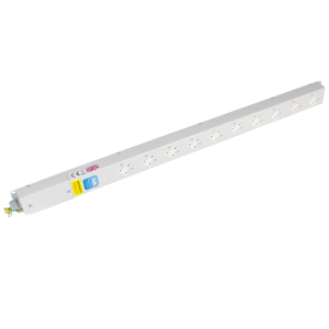 10 Way 13A Single Entry PDU 32A Rated