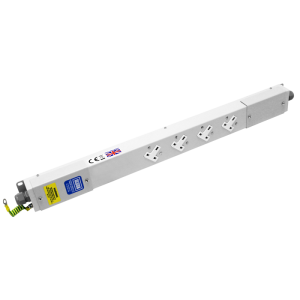4 Way 13A Dual Entry PDU 32A Rated