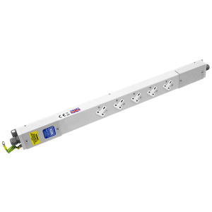 5 Way 13A Dual Entry PDU 32A Rated