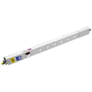 6 Way 13A Dual Entry Fused Main Switch PDU 32A Rated - Image 1