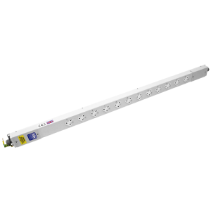 12 Way 13A Dual Entry PDU 32A Rated