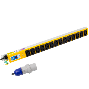 14 Way 10A IEC 60320 C13 Socket Neon 16A Plug PDU - Image 1