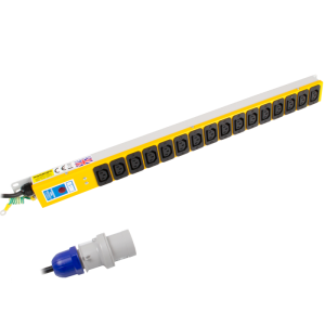 16 Way 10A IEC 60320 C13 Socket Neon 16A Plug PDU - Image 1