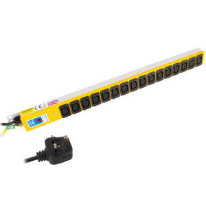 16 Way 10A IEC 60320 C13 Socket Neon 13A Plug PDU