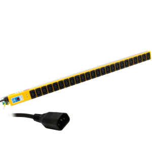 24 Way 10A IEC 60320 C13 Socket Neon IEC 60320 C14 Plug PDU
