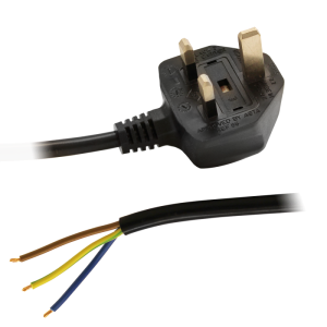 3M UK 13A British Plug & Cable
