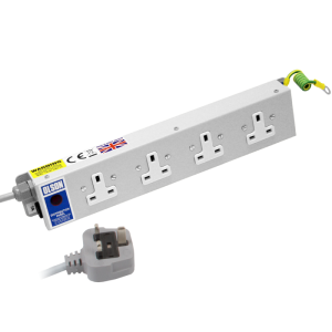 4 Way 13A Unswitched Neon Fused PDU - Image 1