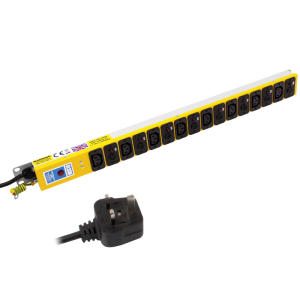 8 Way 10A Individual Neon Fused IEC C13 Sockets 13A Plug PDU - Image 1