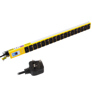 9 Way 10A Individual Neon Fused IEC C13 Sockets 13A Plug PDU - Image 1