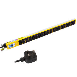 10 Way 10A Individual Neon Fused IEC C13 Sockets 13A Plug PDU - Image 1