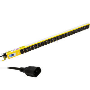 12 Way 10A Individual Neon Fused IEC C13 Sockets IEC 60320 C14 Plug PDU - Image 1