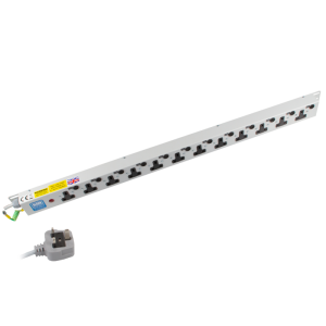 8 Way Horizontal 13A Individually Fused PDU - Image 1