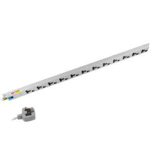 6 Way Vertical 13A Individually Fused PDU - Image 1
