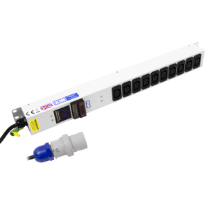 10 Way 10A IEC 60320 C13 Power Metered Sockets 16A Plug PDU - Image 1