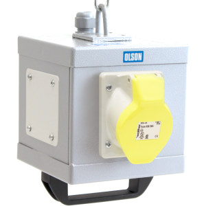 2 Way 110V 32A BS4343 Socket Suspended Service Unit