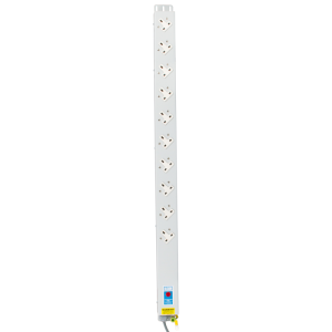 10 Way 13A Sockets Angled Right Neon 16A Plug PDU - Image 2