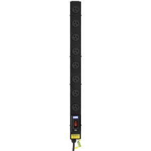 8 Way 15A American Sockets Circuit Breaker Nema 5-15 Plug PDU - Image 2