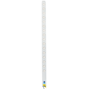 16 Way 13A Sockets Angled Right Neon 32A Plug PDU - Image 2