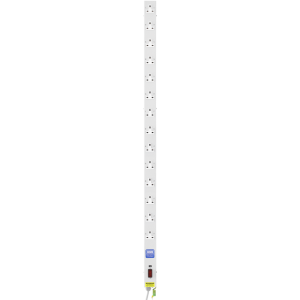 14 Way 13A Vertical Sockets Fused 13A Plug PDU - Image 2