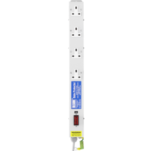 4 Way 13A Vertical Sockets RF Filtered Surge Protected Fused 13A Plug PDU - Image 2