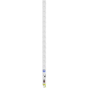 14 Way 13A Vertical Sockets Fused RCD Protected 13A Plug PDU - Image 2