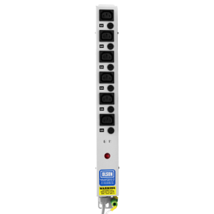 6 Way 10A IEC C13 Sockets Individually Fused Neon 13A Plug PDU - Image 2