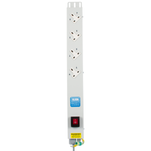 4 Way 13A Sockets Angled Right Illuminated Main Switch 16A Plug PDU - Image 2