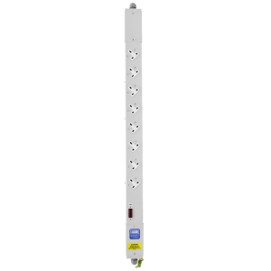 8 Way 13A Dual Entry Fused PDU 32A Rated - Image 2