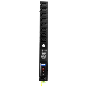 8 Way 10A IEC C13 Sockets C14 Inlet Circuit Breaker RF Filtered Surge Protected PDU - Image 2