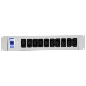 10 Way 19" 2U 10A IEC 60320 C13 Socket 13A Plug PDU - Image 2