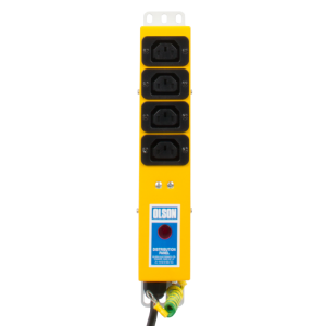 4 Way 10A IEC 60320 C13 Socket Neon IEC 60320 C14 Plug PDU - Image 2
