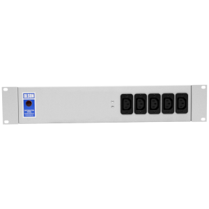 5 Way 19" 2U 10A IEC 60320 C13 Socket 13A Plug PDU - Image 2