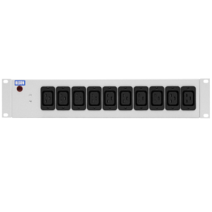 10 Way 2U 19" 16A IEC 60320 C19 Neon C20 Plug PDU - Image 2