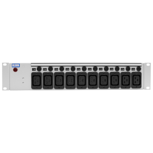 10 Way 2U 19" 16A IEC 60320 C19 Neon Individually Fused 16A Plug PDU - Image 2