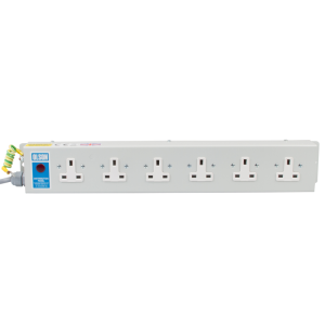 6 Way 13A Unswitched Socket Neon 32A Plug PDU - Image 2