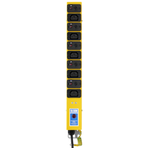5 Way 10A Individual Neon Fused IEC C13 Sockets CEE 7/7 Plug PDU - Image 2