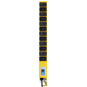6 Way 10A Individual Neon Fused IEC C13 Sockets CEE 7/7 Plug PDU - Image 2