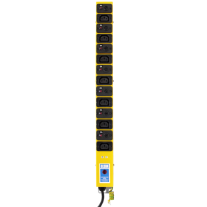 7 Way 10A Individual Neon Fused IEC C13 Sockets CEE 7/7 Plug PDU - Image 2
