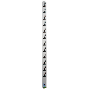 10 Way Vertical 13A Individually Fused PDU - Image 2