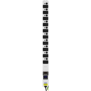 10 Way Power Metered 16A IEC 60320 C19 Unswitched Individually Fused Neon 16A Plug PDU - Image 2